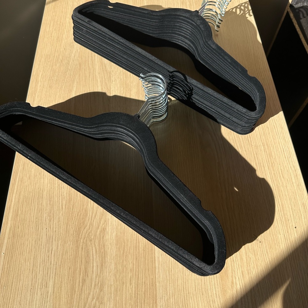 🚫SOLD🚫 Black Hangers